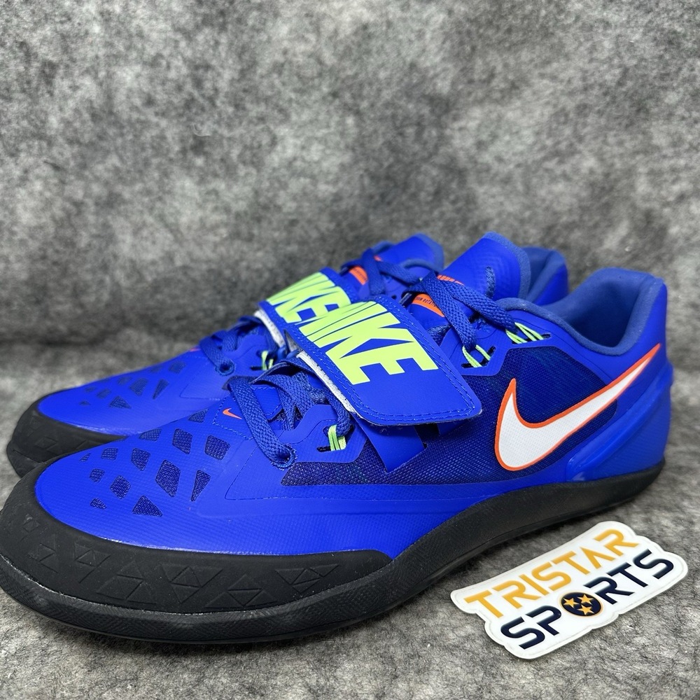 Nike Zoom Rotational 6 Track Throwing Shoes Mens Size 9 Racer Blue 685131-400